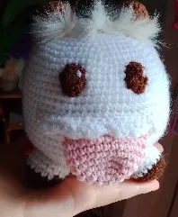 Poro esponjoso tejido a crochet